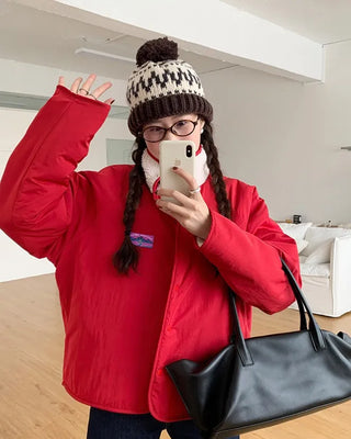 Two-tone reversible jacket