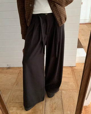 Wide trousers strap set