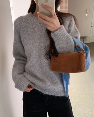 Mixed Color Basic Knit