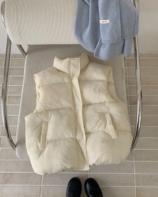 String vest down