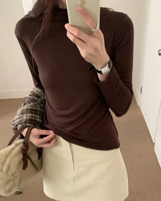 (5 colors) Turtleneck Inner T-shirt
