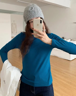Basic turtleneck T-shirt