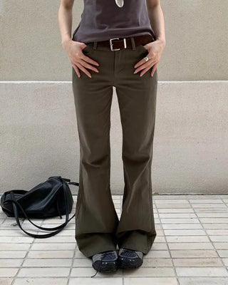 Flared bootcut pants