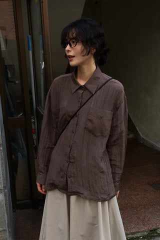 Wrinkle Pocket Shirt