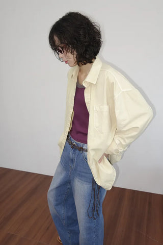 Pigment wash shirt