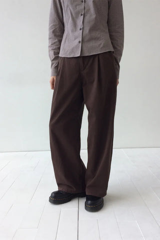 Pleated Chino Pants