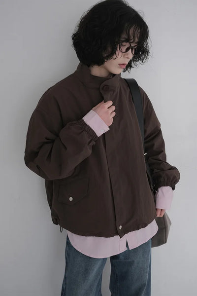 Nylon string windbreaker