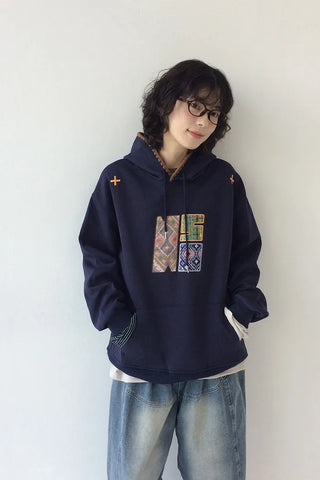 Ethnic hooded parka