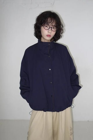 Two-tone military blouson