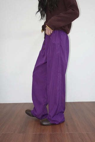 String wide pants