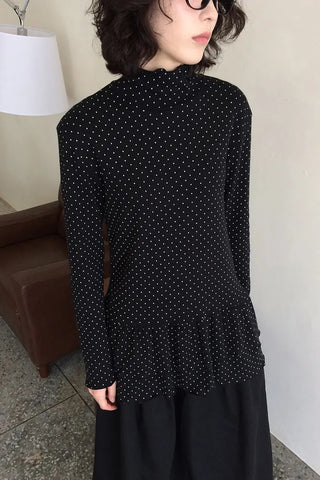 Polka Dot Layered Dress