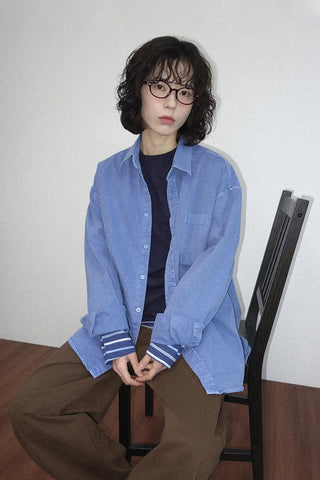 Pigment wash shirt
