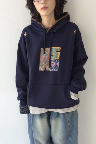 Ethnic hooded parka
