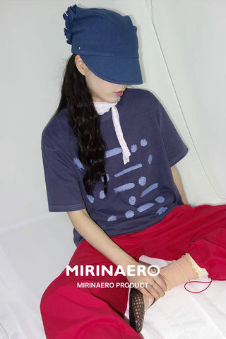 [4 colors] Pigment T-shirt
