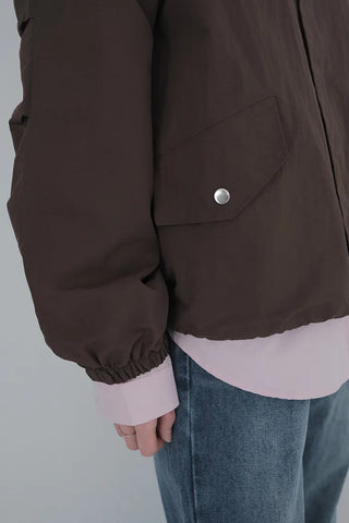 Nylon string windbreaker