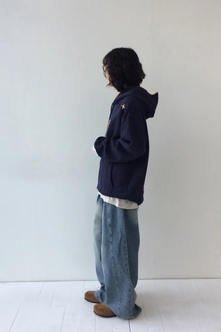 Ethnic hooded parka
