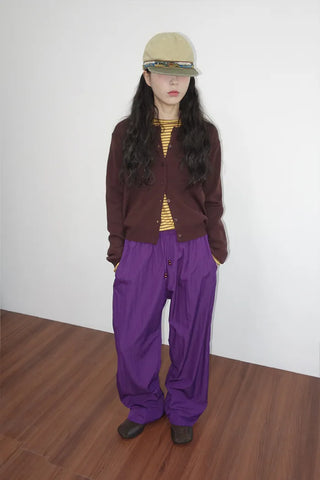 String wide pants