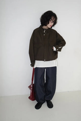 String military blouson