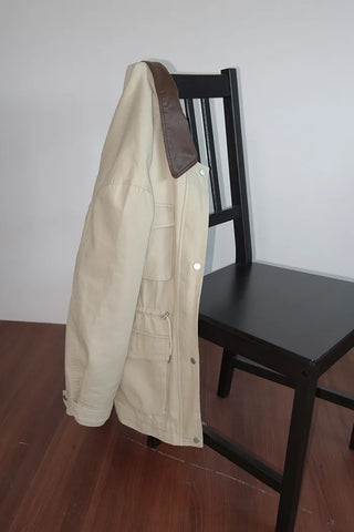 Half-length work military jacket
