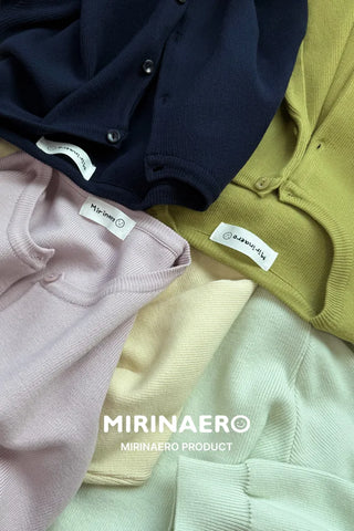 Basic Crew Neck Cardigan