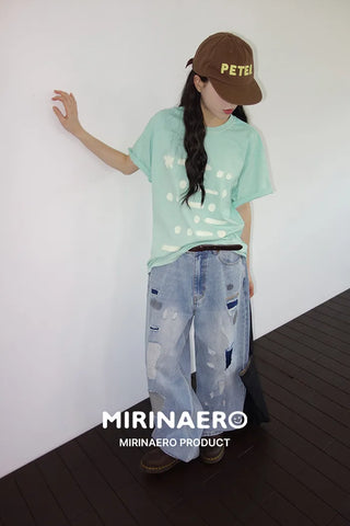 [4 colors] Pigment T-shirt