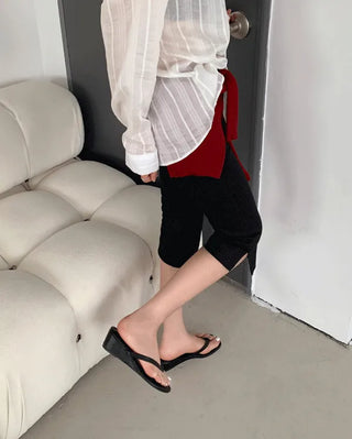 [3 colors] Eyelet Faux Leather Shoulder Bag