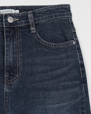 (basic/long) Land Dark Denim Pants