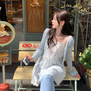 V-neck cardigan (7 colors)