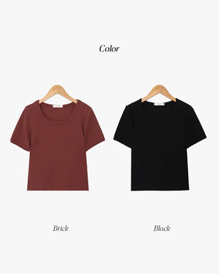 Lined T-shirt - 5 colors