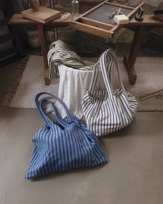 #LENTO. Our Stripe Terry Bag