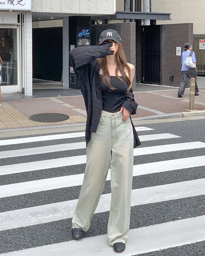 Summer denim pants