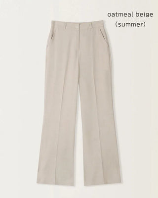 Semi-bootcut slacks