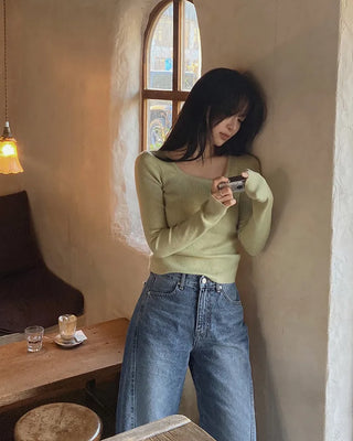 Semi-square knit