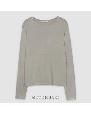 (9 colors) Slim Soft Rib T-Shirt