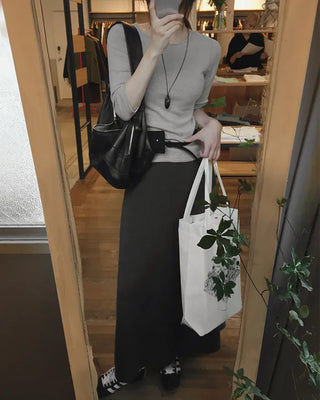 5/8 length clean T-shirt