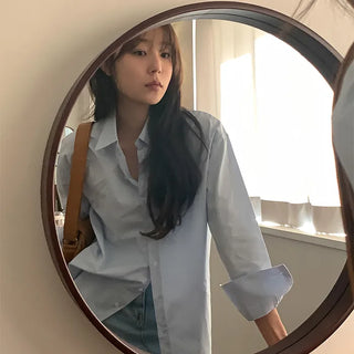 Loose-fit basic shirt