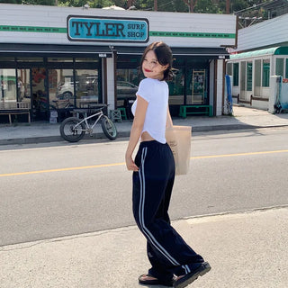 Elastic waist pants (2 colors)