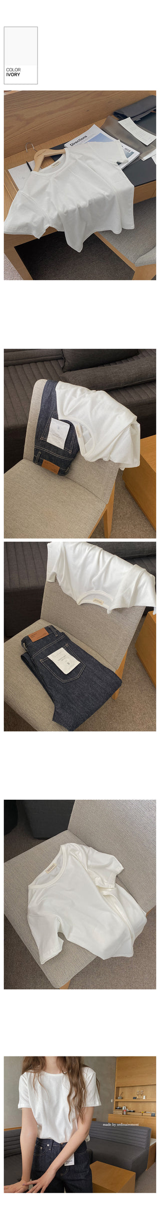 everyday modal t-shirt 3color!