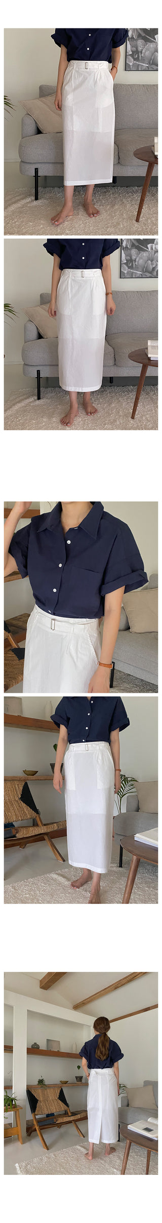 [MADE] semi crop boy fit short sleeved shirt 3color!