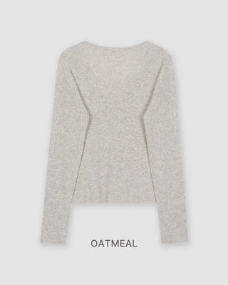 [Slenderizing effect] Bamboo soft rib knit