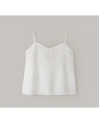 Layered sleeveless blouse