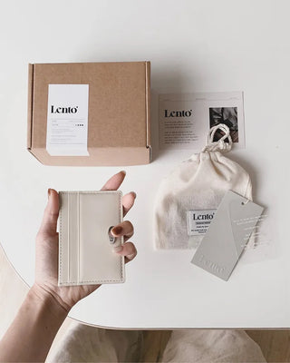 #LENTO. minimal card wallet-6color