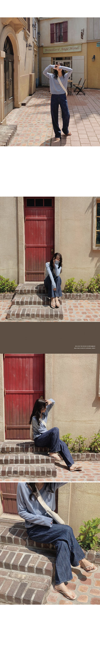 (basic/long) Summer Fit Denim Pants - 4 sizes