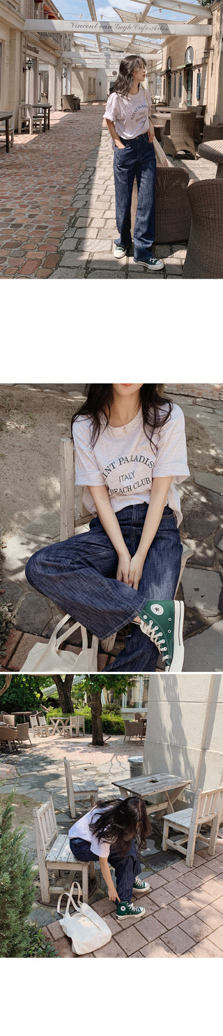 (basic/long) Summer Fit Denim Pants - 4 sizes