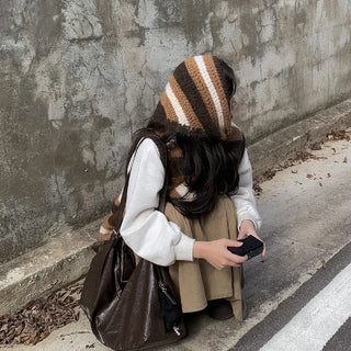 Corduroy long skirt
