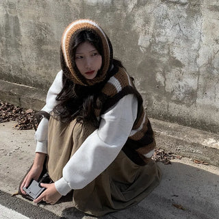Corduroy long skirt
