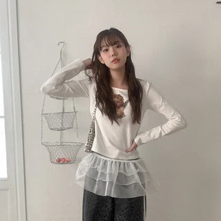 Square Long-Sleeve T-Shirt