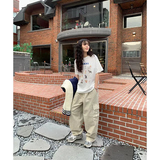 Pigment Balloon Cargo Pants