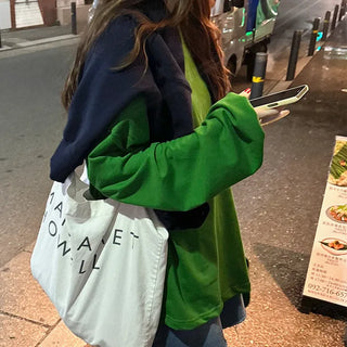 Cotton oversized T-shirt