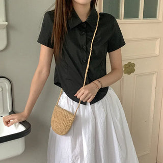 Cotton Line Short-Sleeve Shirt